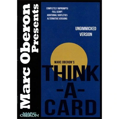 Think a Card (Ungimmicked Version) by Marc Oberon