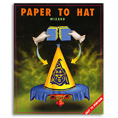 Paper To Hat (Wizard) by Uday - Trick