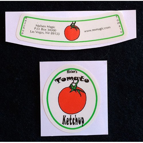 Vanishing Bottle Labels for Tomato Ketchup by Nielsen Magic