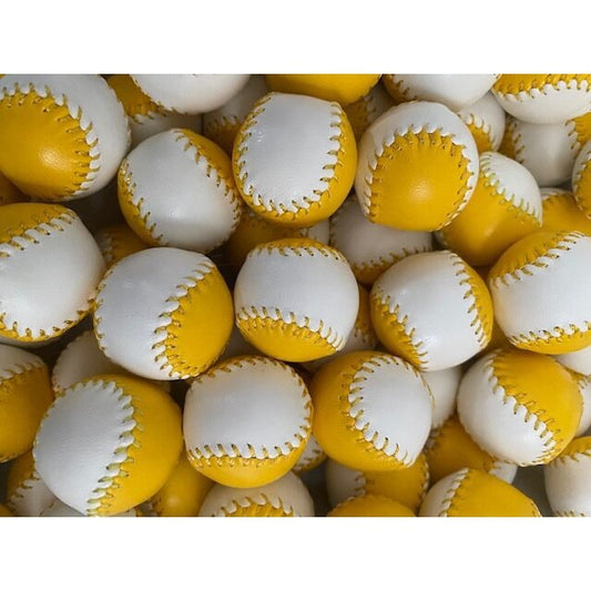 Color Mix Yellow And White Cups And Balls Set Of Four